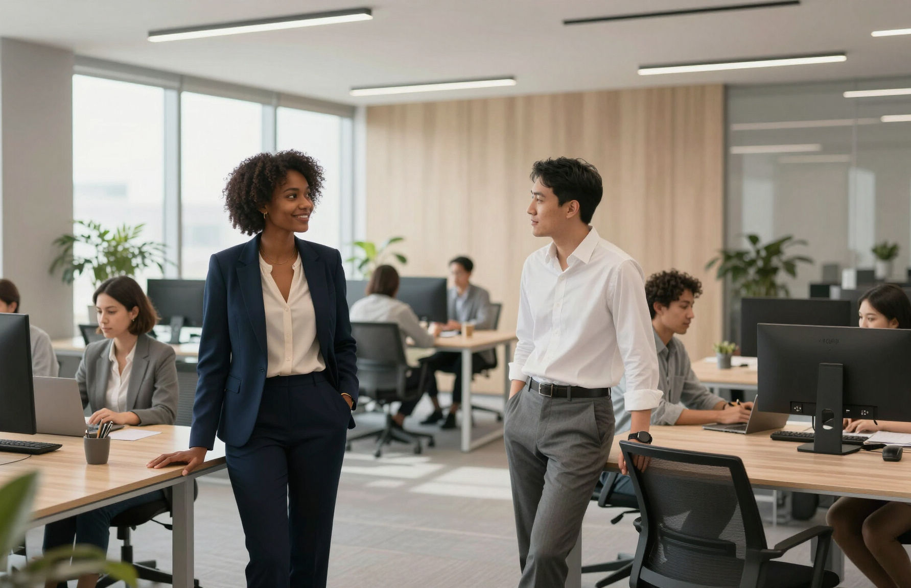 Ikigai & Co. team in a modern office